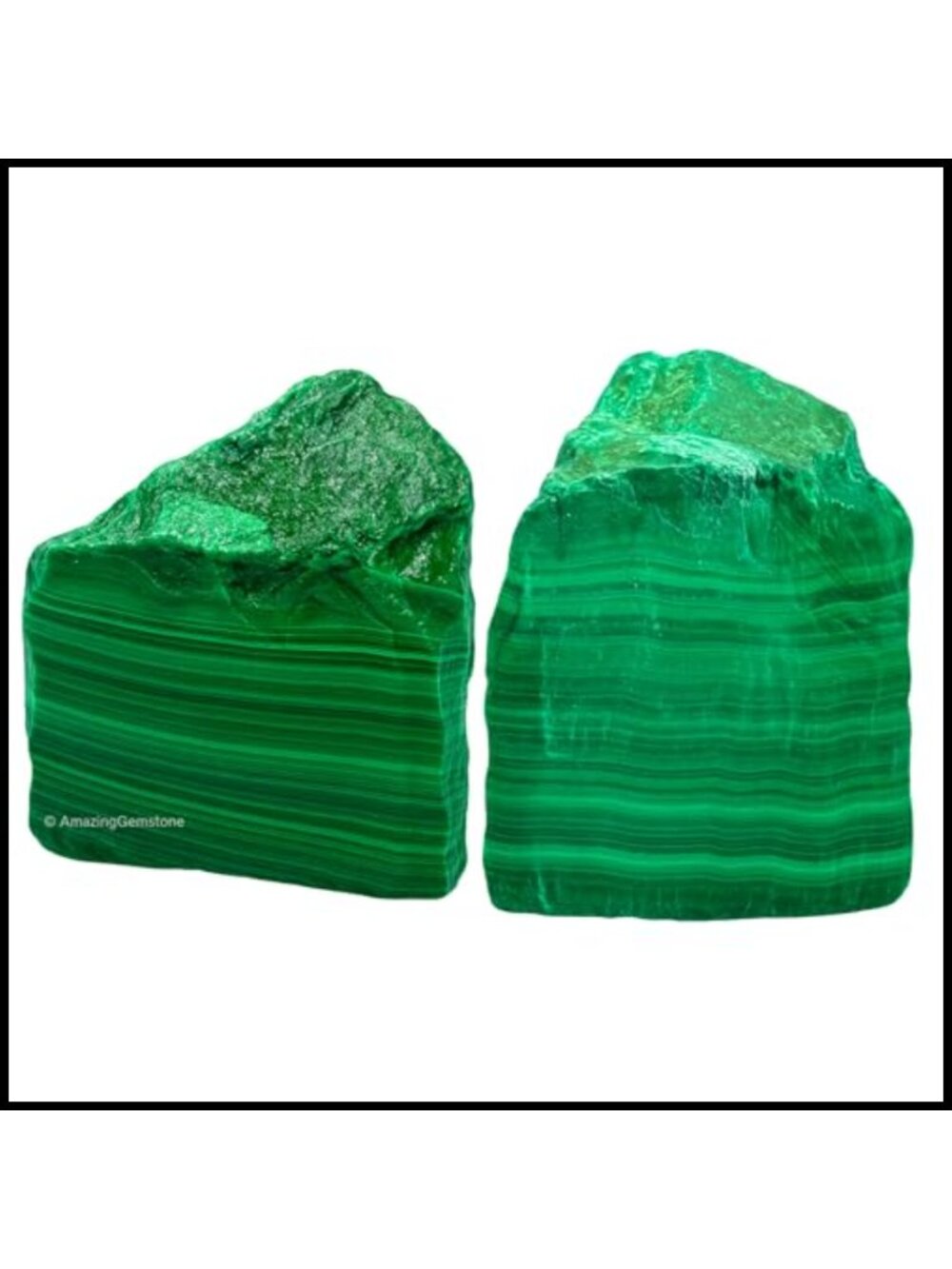 Raw Malachite Crystals Healing Stones Natural Tumbling DIY Set